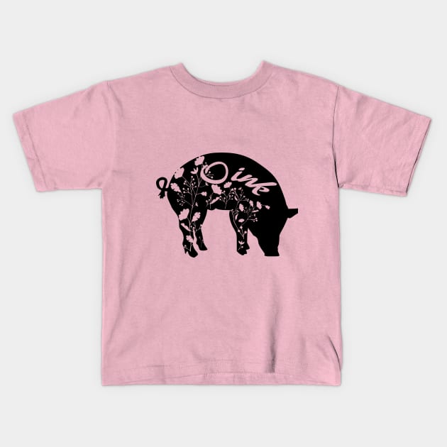 Pig Kids T-Shirt by KwaaiKraai